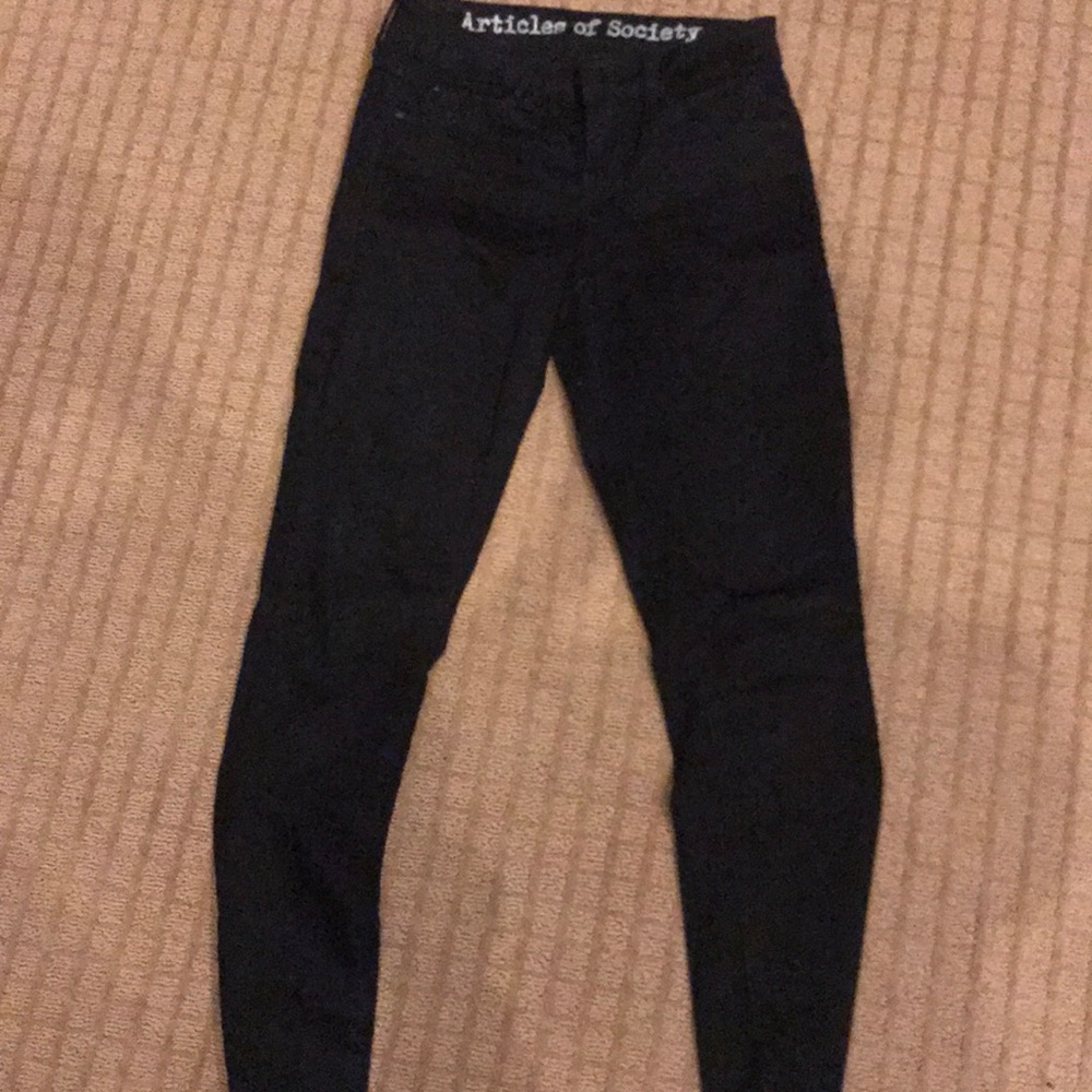 Articles of society black jeans